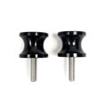 thumbnail image 2 of Krator Black Swingarm Spools Sliders Motorcycle Bobbins Compatible with Yamaha FZ6 Fazer 2004-2008, 2 of 2