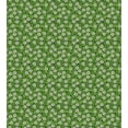 thumbnail image 3 of Ambesonne Floral Duvet Cover Set, Overview of Flowers Leaves, 2-Calking, Fern Green White, 3 of 7