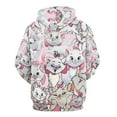 thumbnail image 4 of The Aristocats Hoodie 3D Print Pullover Hooded Long Sleeve Sweatshirts Tops Blouse with Pocket for Mens Womens, 4 of 7