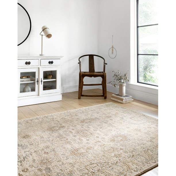 Loloi II Teagan Oriental Ivory / Sand Area Rug