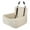 Beige, variant on Dog Booster Car Seat for Small Dogs Under 30lbs, Washable Travel Bed with Memory Foam, Detachable Cover, 2 Storage Pockets & Safety Leash, Non- Bottom