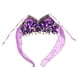 thumbnail image 4 of Sujetador con Cuentas para danza del vientre Sunnimix Top con borlas y lentejuelas Color morado Tamaño libre, 4 of 8