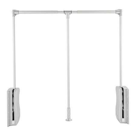 

35-47 Inch Adjustable Closet Rod Closet Mounted Rod Wall Mounted Hanging Rod