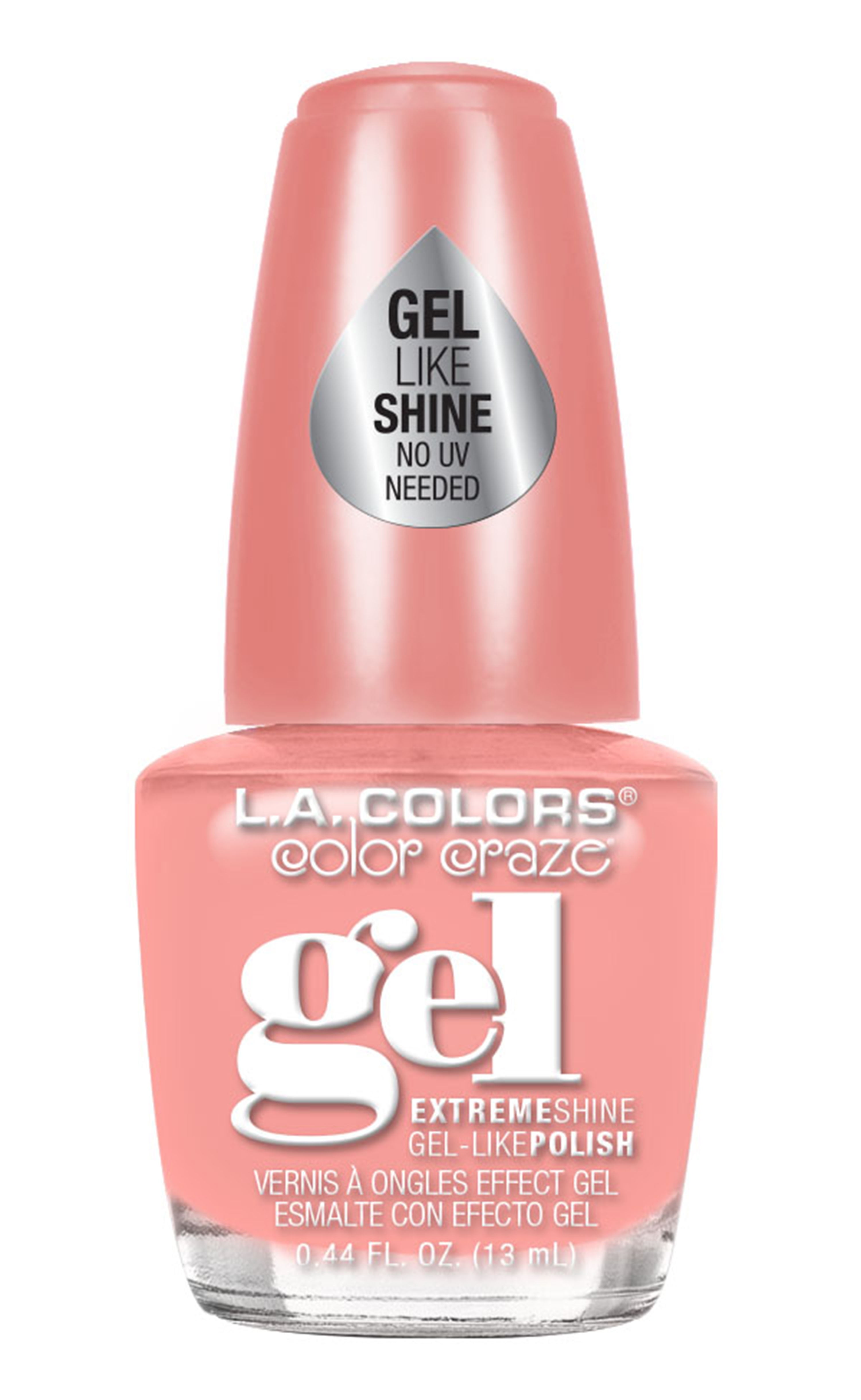 L.A. COLORS Gel-like Nail Polish, Chatty, 0.44 fl oz