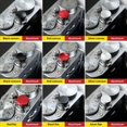 thumbnail image 3 of YIYIES Botón De Liberación Del Obturador , Obturación De La Cámara Cóncava SLR Plana Convexa , Fotografía Negro Rojo Plata Metal Suave Disparadores Para Fu-jifilm X-E3/Canon/Nikon/Leica, 3 of 4