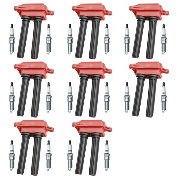 8 Energy Ignition Coils and 16 Champion Spark Plug Compatible with Dodge Charger Durango 5.7L UF504 Fits select: 2007 DODGE RAM 1500, 2008 DODGE RAM 1500 ST/SLT