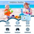 thumbnail image 5 of Kids Camera Toy, Cute Dolphin Cartoon Silicone Cover with 1080 HD, Toddler Selfie Digital Video Mini Camera for 3 4 5 6 7 8 9 10 12 Year Old Boys Girls, Christmas & Birthday Gifts, 32GB Card (Pink), 5 of 7
