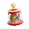 thumbnail image 2 of Presione Carrusel Toy Actividad sensorial de juguetes Regalos de vacaciones de juguete Multifuncional Toy de aprendizaje portátil para niños de 6 a 12 rojo, 2 of 8
