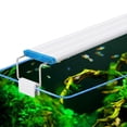 thumbnail image 2 of Irfora Luz LED para acuario 38 cm / 14,96 pulgadas Luz para pecera de 5,12 pulgadas Soportes extensibles LED azules blancos para tanques plantados de agua dulce Irfora Luz LED, 2 of 7
