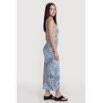 thumbnail image 2 of Women's Bandana Print Side Slit Keyhole Back Maxi Dress, 2 of 3