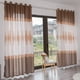 thumbnail image 4 of Cortinas opacas de poliéster marrón ideales para la decoración del dormitorio y la sala de estar, 4 of 8