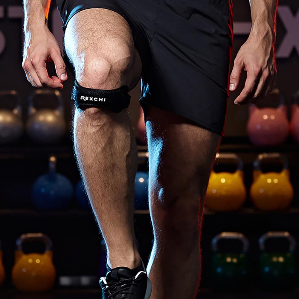 Stibadium 2 Pack Thickened Pad & Wide Patella Knee Strap,Pain Relief Patellar Tendon Support