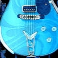 thumbnail image 2 of Guitars Only (Black) Necktie Mens Tie, 2 of 2