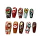 thumbnail image 5 of Uñas postizas navideñas, uñas adhesivas de invierno para Navidad, uñas reutilizables para festivales y fiestas. M, 5 of 9