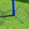 thumbnail image 3 of Soozier 24-Chain Lightweight Portable Practice Basket for Disc Golf Target Stand, 3 of 9