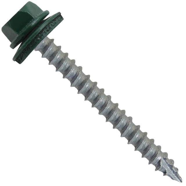 Tornillos metálicos para techos #14 Jake Sales Ivy/Forest Green (250)