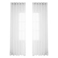 thumbnail image 1 of LCXmlly Blackout Curtain 2Pcs Fine Workmanship Window Gauze Easy to Install Wide Application Polyester Thin Window Decor1658, 1 of 6