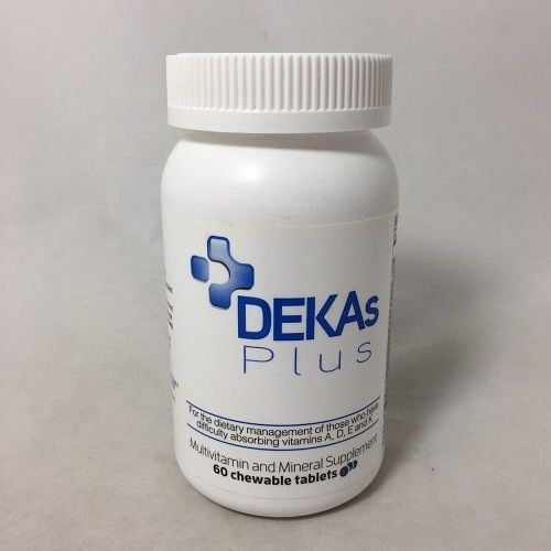 Dekas Plus Multivitamin Supplement Chewables, 60 Count