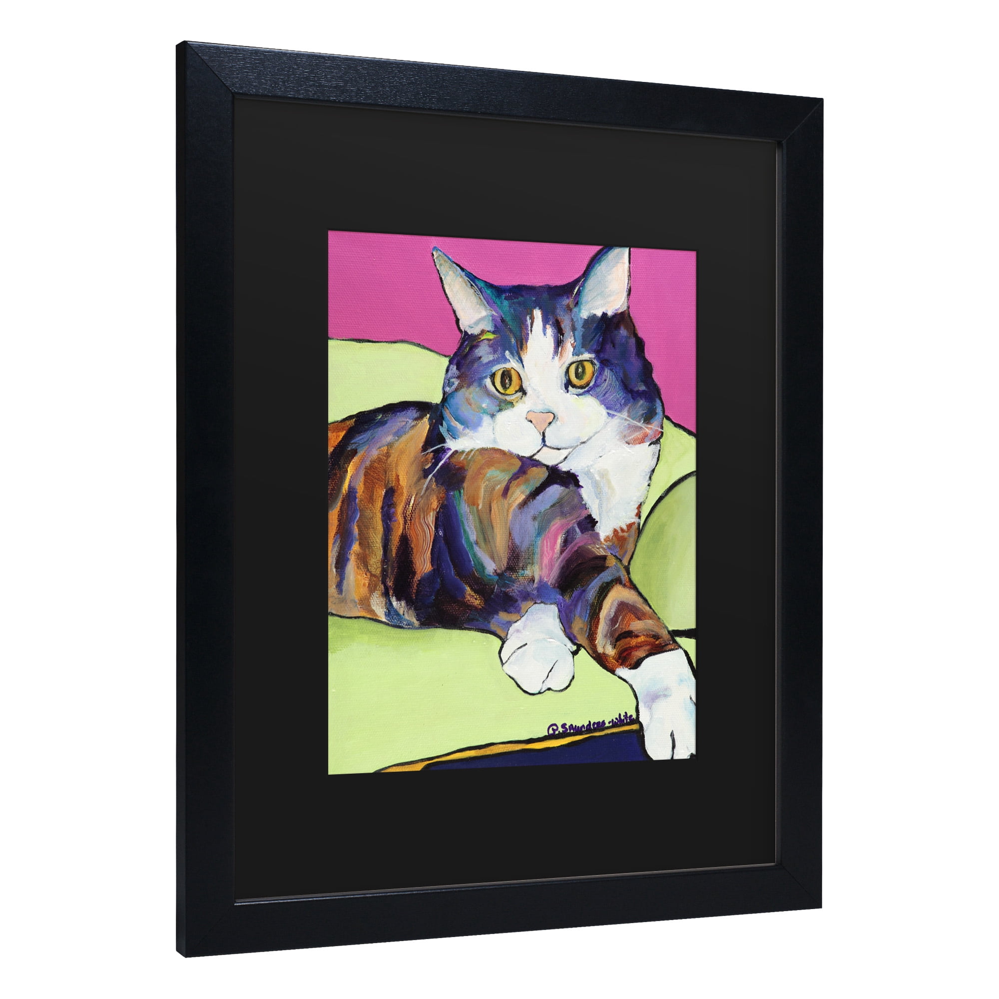 Trademark Fine Art 'Ursula' Canvas Art by Pat Saunders-White