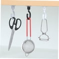 thumbnail image 3 of IFANLANDOR 10Pcs Black Rotatable Hanging Hooks Waterproof for Office Use Ceiling Tile Hooks, 3 of 8