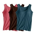 thumbnail image 2 of Horkkom 3 Pack Plus Size Tank Tops for Women Summer Workout Tank Tops Casual Comfy Loose Sleeveless Undershirt S-4XL, 2 of 3
