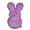 Purple, variant on JEWLALO 2PCS Easter Plush Bunny for Pets, 12" Plush Dress-up Bunny Squeaker Toy for Dogs, Assorted Colors Bunny Plushies for Dog, Easter Baskets Stuffed