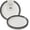Black, variant on Portmeirion Potter's Stripe Salad Plate (Set of 4) - 8" Earthenware Plates with Classic Striped Rim - Microwave, Dishwasher, Freezer, Oven Safe - Ideal Modern Dinnerware Set (Blue Stripe)