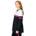 thumbnail image 3 of Woman Within Plus Size Color Block Long Sleeve Sweatshirt, 3 of 5
