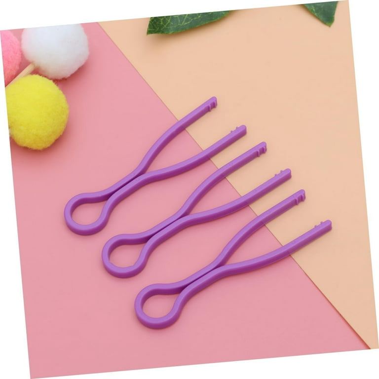 30PCS 4 Colors Plastic Bobbin Thread Holders Thread Bobbin Clips Clamps for  DIY Bobbins Embroidery Thread