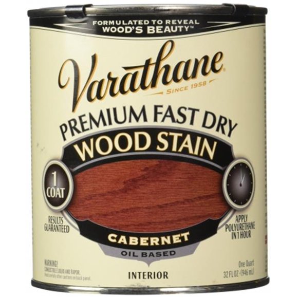 Varathane 262016 1 Quart Cabernet Fast Dry Wood Stain