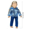 thumbnail image 3 of JZCHUNTOY 18 - Inch Doll Clothes, 40cm Doll Dress Outfit, Fashion Accessories for Realistic Dolls, 3 of 6