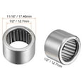 thumbnail image 2 of B88 Needle Roller Bearings Full Complement Drawn Cup, Open, 1/2 I.D. 11/16 OD 1/2 Width 5500rpm Limiting Speed, 2 of 5