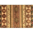 thumbnail image 1 of Ahgly Company Indoor Rectangle Oriental Brown Modern Area Rugs, 4' x 6', 1 of 4