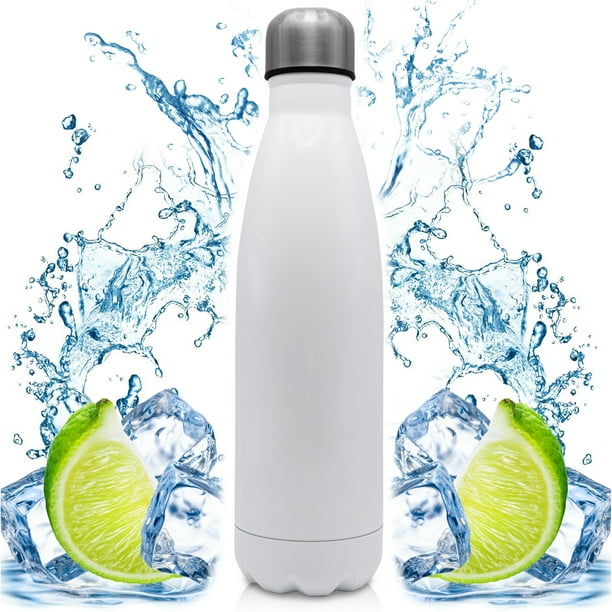 Botella De Agua Deportiva De Acero Inoxidable 500 ml Termo A Prueba de Fugas
