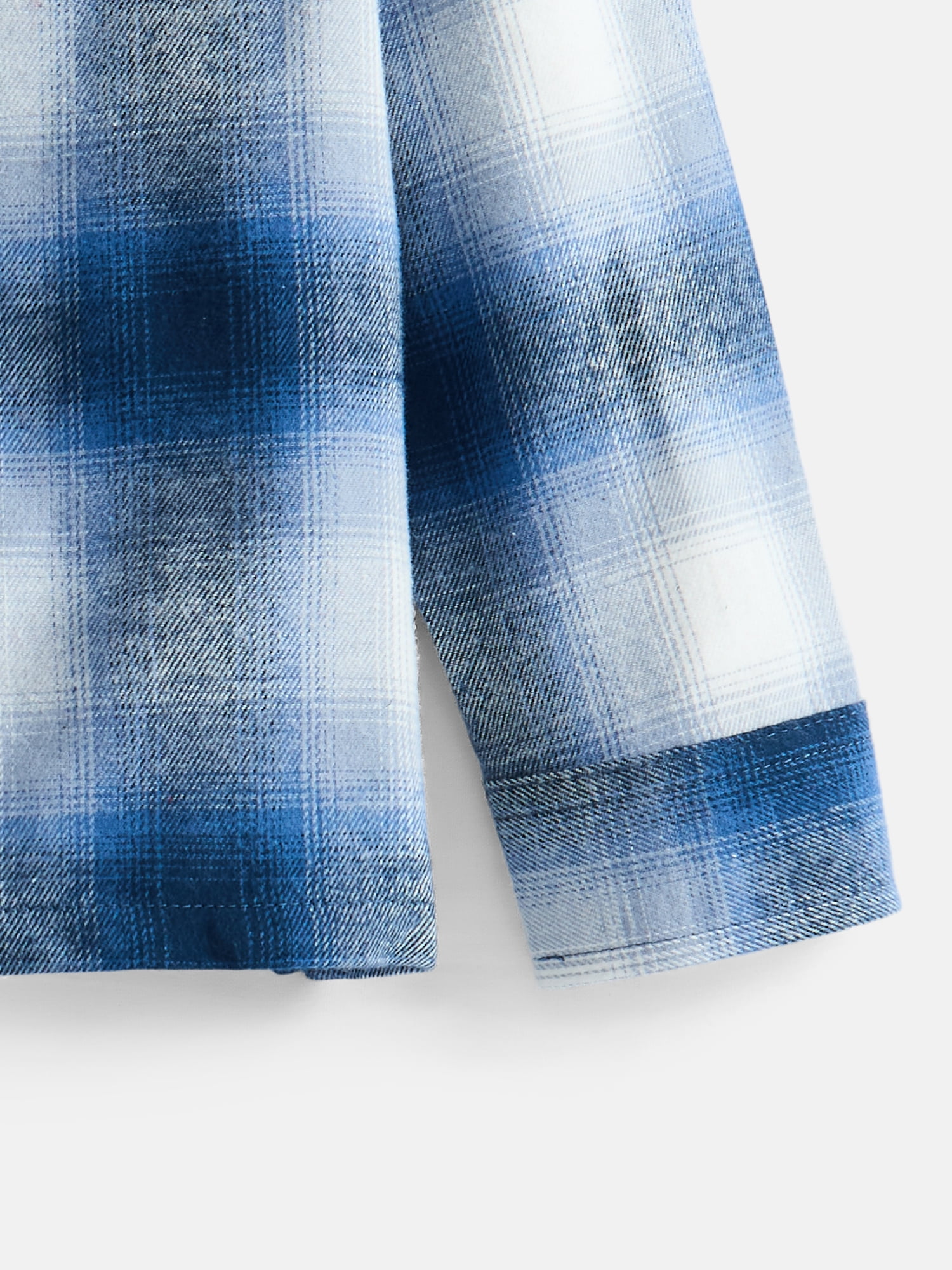 Wonder Nation Toddler Boys' Flannel Shirt with Long Sleeves, Sizes 12M-5T