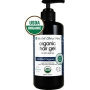 Herbal Choice Mari Organic Hair Gel 200ml/ 6.8oz Glass Pump Bottle