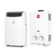 thumbnail image 1 of Aire Acondicionado Portátil Rheem 110 V WiFi 12000 btus y Boiler Instantáneo 6L Natural Blanco, 1 of 13