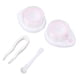 thumbnail image 2 of Estuche para lentes de contacto Kit de caja contenedor de almacenamiento de lentes de contacto de plástico portátil lindo para mujeres rosa, 2 of 14