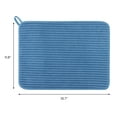 thumbnail image 6 of REGALWOVEN Dish Drying Mat, Absorbent Microfiber Kitchen Mat, Stone Drying Mat for Kitchen Counter, Dishes, Utensils, Pots Blue 15.7*11.8 inch, 6 of 6