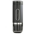 thumbnail image 2 of 1200mAh Rechargeable Single-Serve Espresso Maker, 170ml Compact Electric Coffee Machine with Dual Ground Coffee & Capsule Compatibility, Portable 400g Stainless Steel/ABS Brewer for Travel, Camping,, 2 of 6