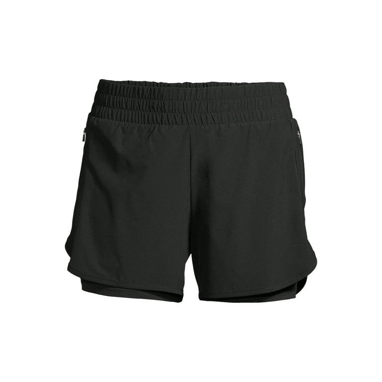 Athletic Works Women s Performance Running Shorts 2 Pack