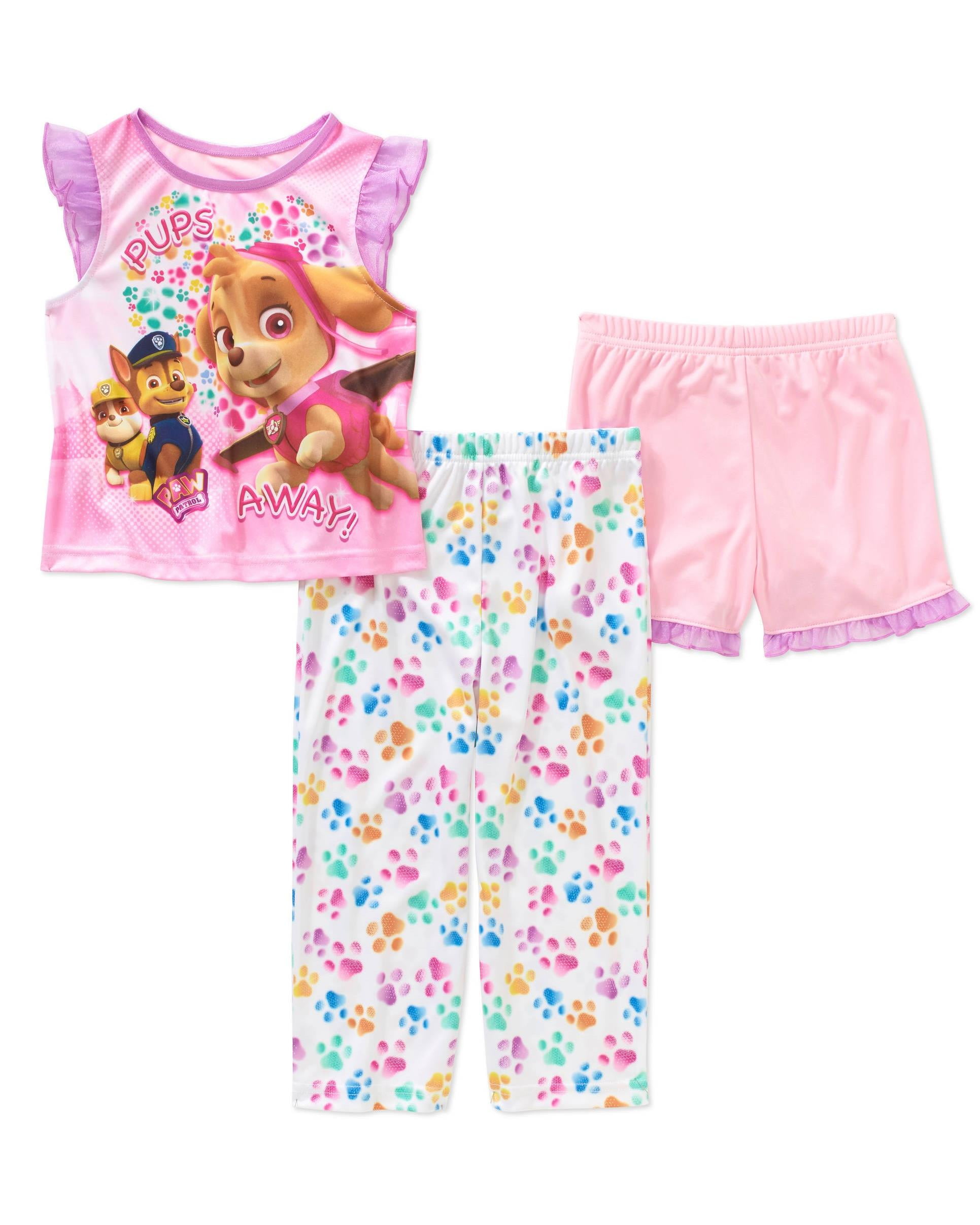 Paw Patrol Pyjamas Boys Paw Patrol Pj/'s Nightwear Chase Rubble Rocky Marshall