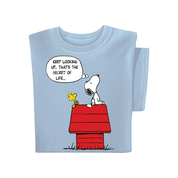 Collections Etc Keep Looking Up Short Sleeve Graphic T-Shirt