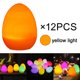 thumbnail image 5 of 12/juego de huevos de Pascua que n , Mini luz de Iluminación amarilla Colcomx Huevos de Pascua, 5 of 8