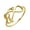 Gold, variant on Miscarriage Ring Memorial Dainty Jewellry Stainless Steel Ring Keepsake