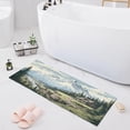 thumbnail image 7 of Coolnut Mountainous Vistas Bath Mat, Dry Quickly Non Slip Absorbent Bath Rug, Soft Living Room Bedroom Home Floor Mats, Bath Mats for Bathroom, Tub and Shower 20" x 39" Home Decor, 7 of 7
