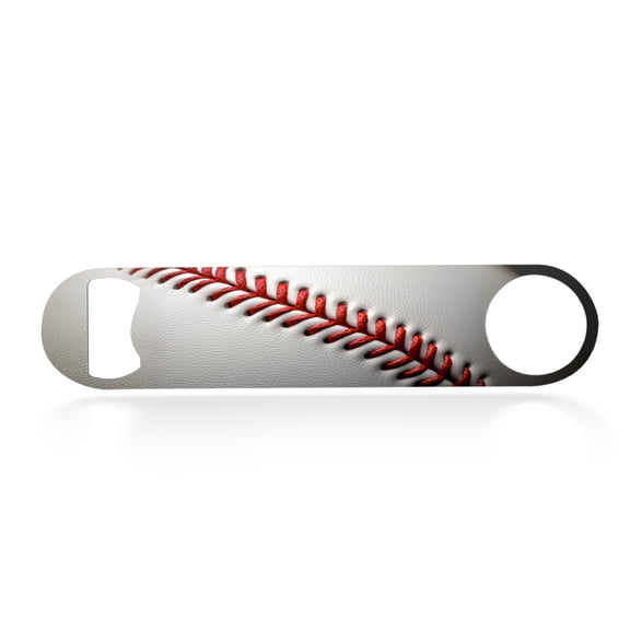 Flat Bottle Opener Heavy Duty Stainless Steel Bottle Opener Beer Flask Tools ​for Kitchen Bar Restaurant, 7 Inch - The Intriguing Allure of A Baseball'S Design