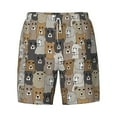 thumbnail image 5 of Rocae Cartoon Bear for Men's Swim Trunks Quick Dry With Two Side Pockets and One Lined Patch PocketXX-Large, 5 of 9