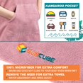 thumbnail image 3 of Poncho de Cambio para Surf, Toalla con Capucha para Playa para Niños Sun Cube, 3 of 7