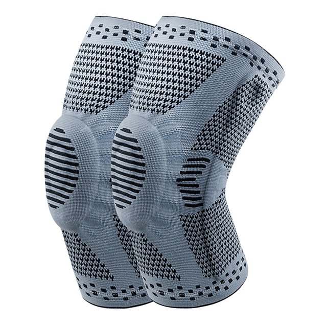 Running Squat Basketball Deportes al aire libre Protector de pierna de punto Rodilleras Wmkox8yii jkg2798